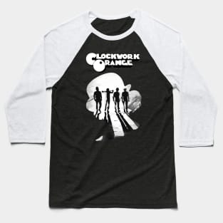 Clockwork Orange Alex Silhouette Baseball T-Shirt